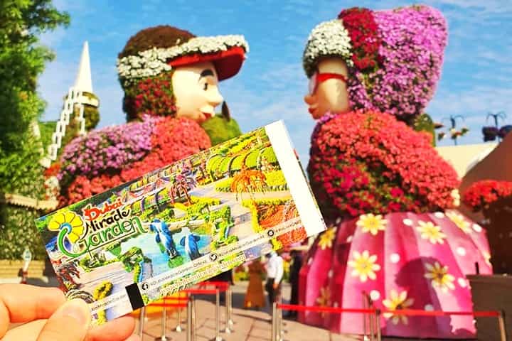 Dubai Miracle Garden offers affordable ticket prices for its visitors.