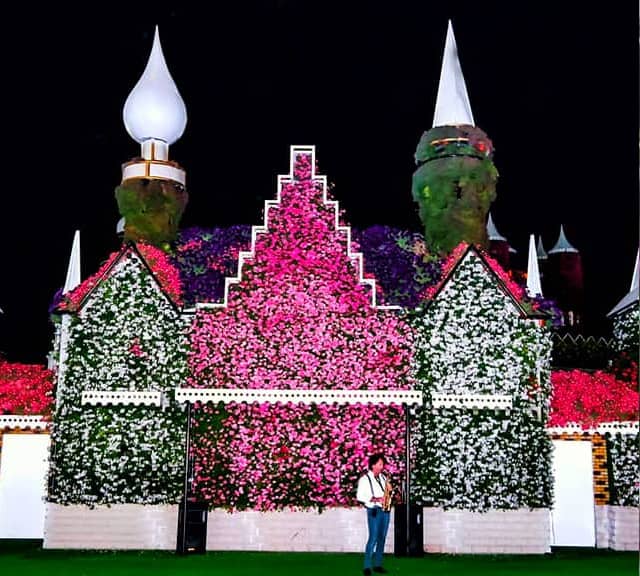 The Floral Auditorium offers real degree of entertainment for its visitors at the Dubai Miracle Garden.