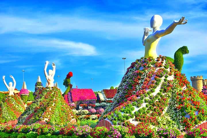 Ballet Dancers are introduced in the latest Season 8 of the Dubai Miracle Garden