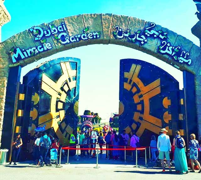 Closing dates of Dubai Miracle Garden occur in the month of May.