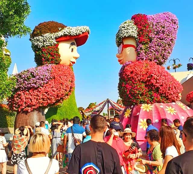 Dubai Miracle Garden attracts more than 1 million visitors
