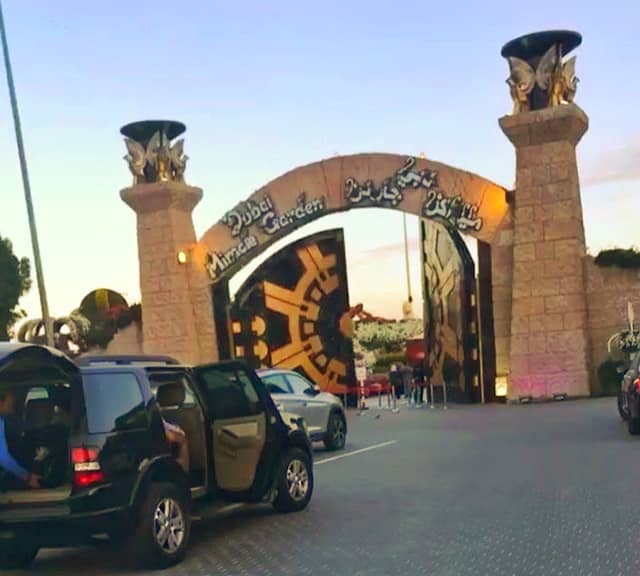 Private taxi service only operates as a single route from Dubai Miracle Garden.