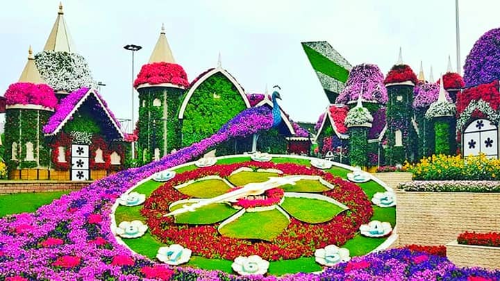 Public Holidays schedule at the Dubai Miracle Garden.