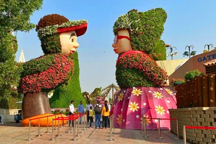 Gate 1 renovated Season 8 of Dubai Miracle Garden.