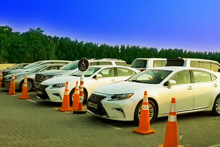 Car parking area of Dubai Miracle garden is 50,000 square meters