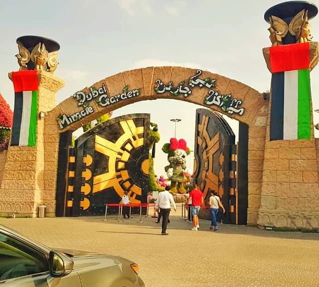 VIP Car Parking at Dubai Miracle Garden