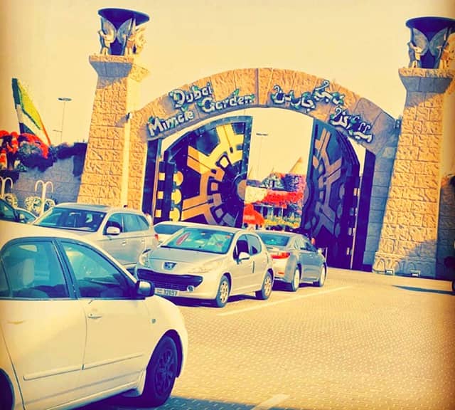 Private Taxi service also operates at Dubai Miracle Garden